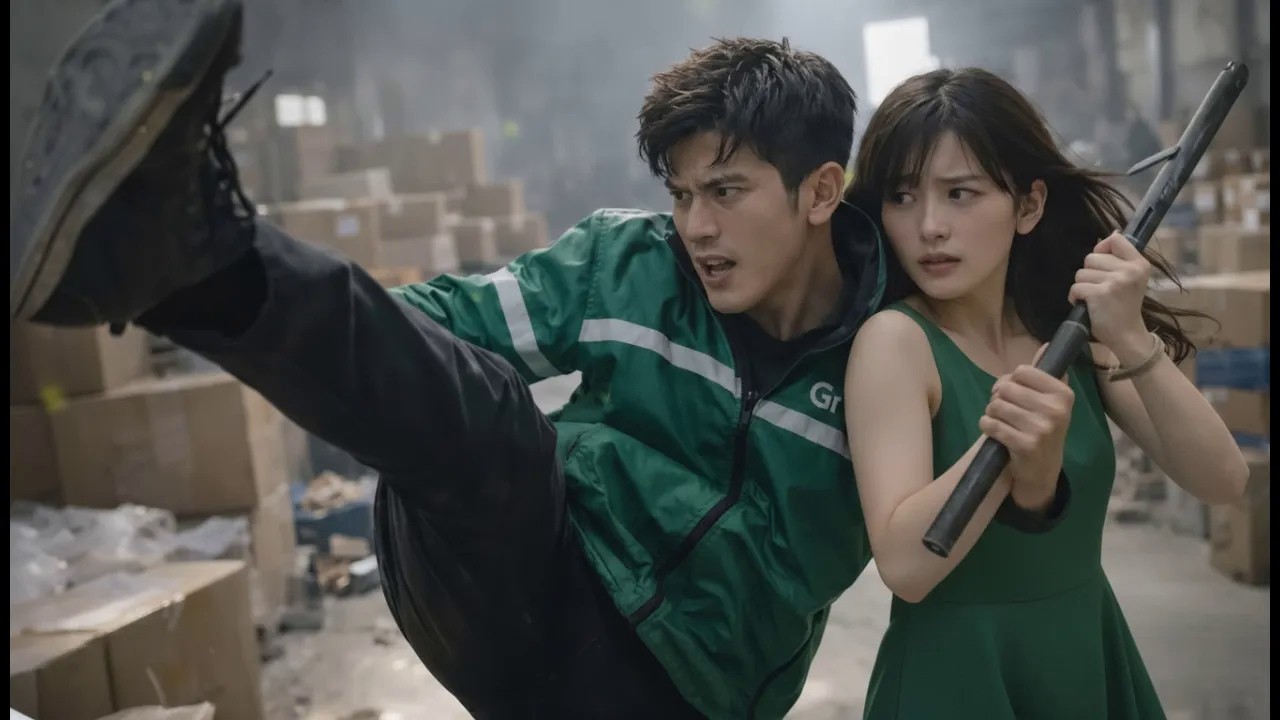 Không Ai Biết Anh Xe Ôm Chạy Grab Là Trinh Sát Ngầm – Cho Đến Đêm Nữ Tỷ Phú Bị Bắt Cóc”