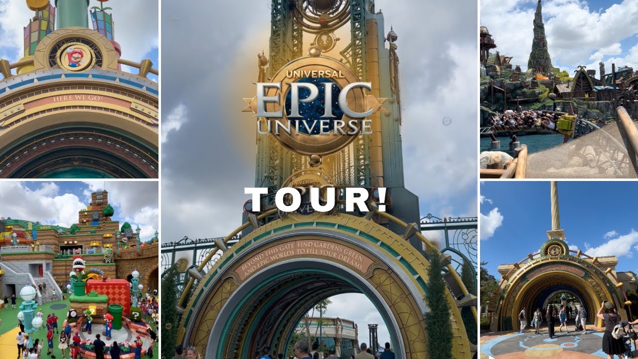 Epic Universe Tour! | A Look INSIDE of the BRAND NEW PARK!