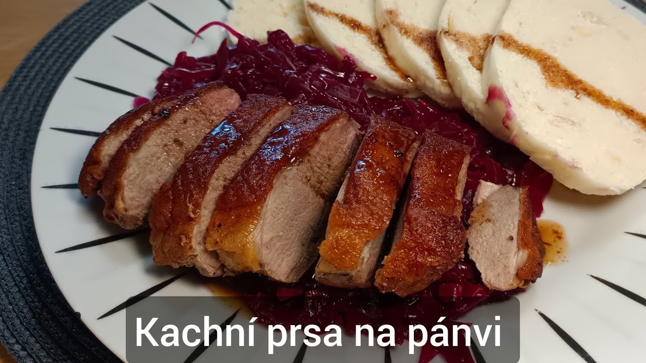 Smažená kachní prsa na jedné pánvi - recept,  který si zamilujete a nebudete dělat jinak  #food