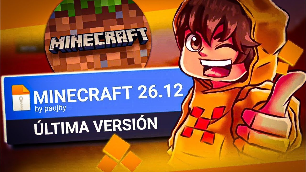 C&oacute;mo DESCARGAR MINECRAFT 1.26.12 &uacute;ltima versi&oacute;n Para CELULAR Android En 2026 OFICIAL y LEGAL