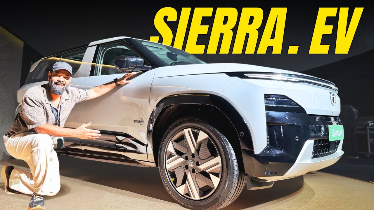 SIERRA.EV is NEXT LEVEL EV ! Here is New Tata Sierra.EV. 
