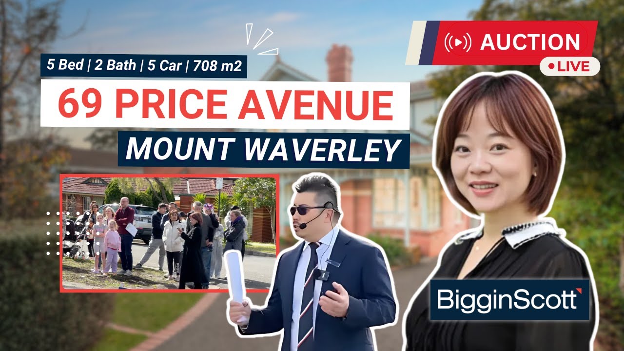 Live Auction @ 69 Price Avenue, Mount Waverley