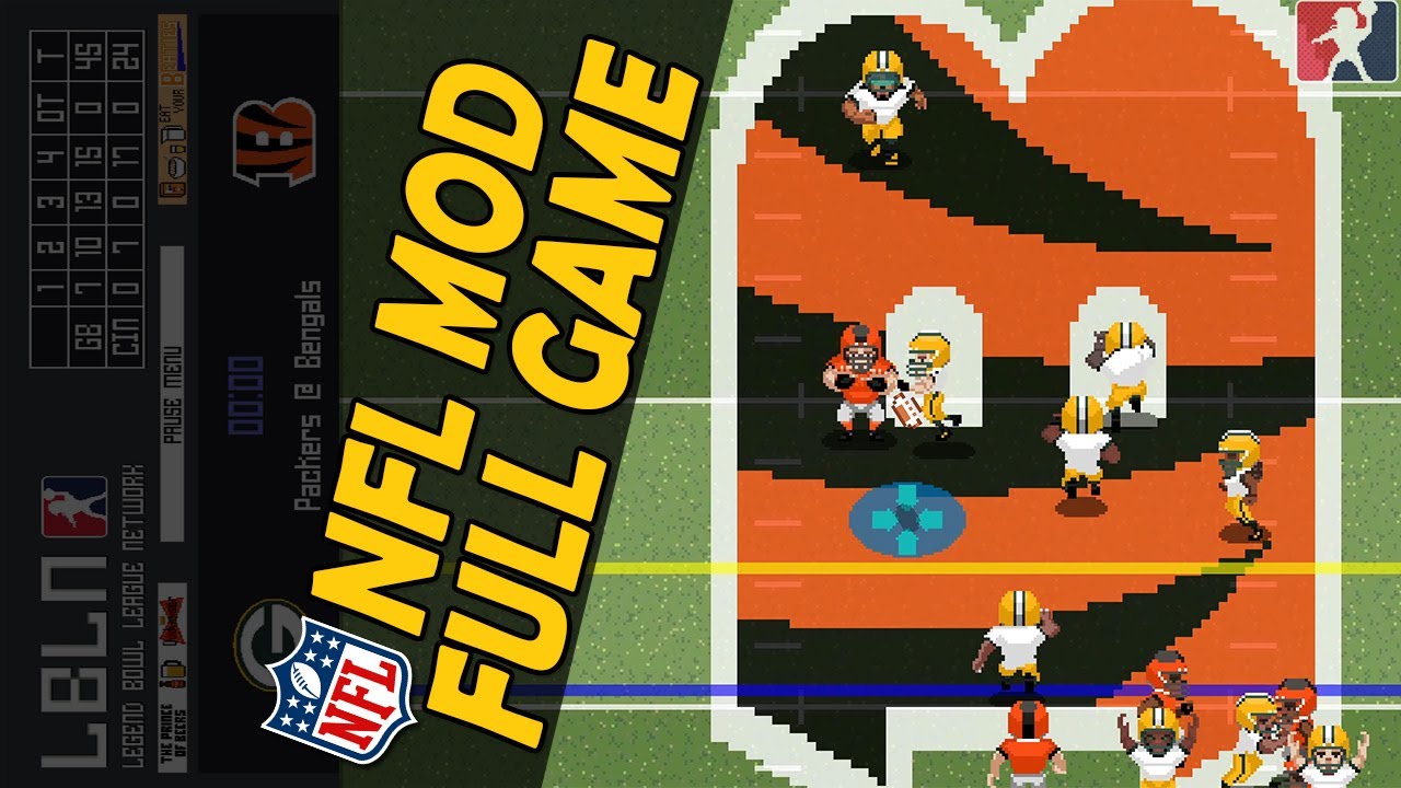 Legend Bowl - Packers at Bengals - latest NFL Mod + NFL_22v2 Ros