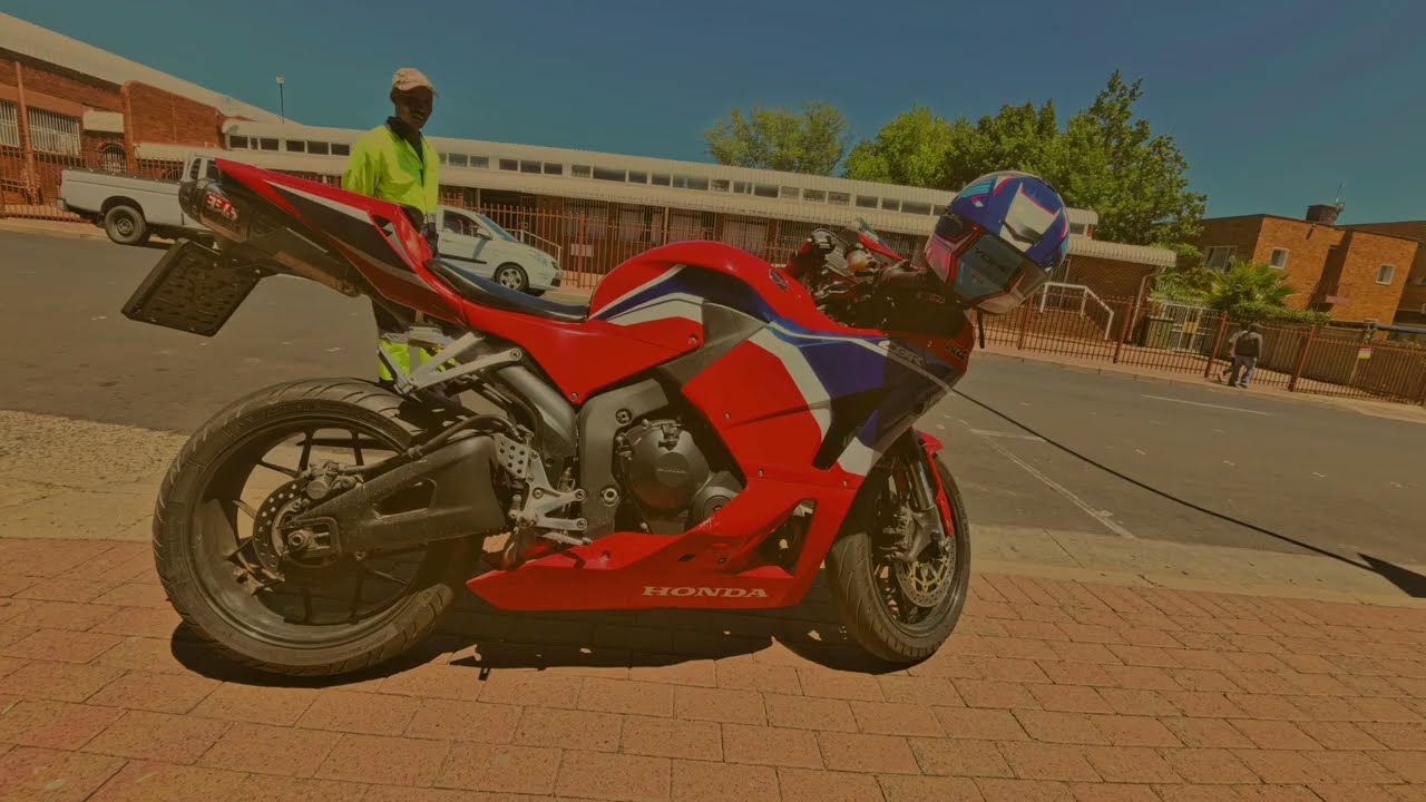 Bloemfontein ride from the traffic department Episode 10/South Africa/Honda Cbr600rr.