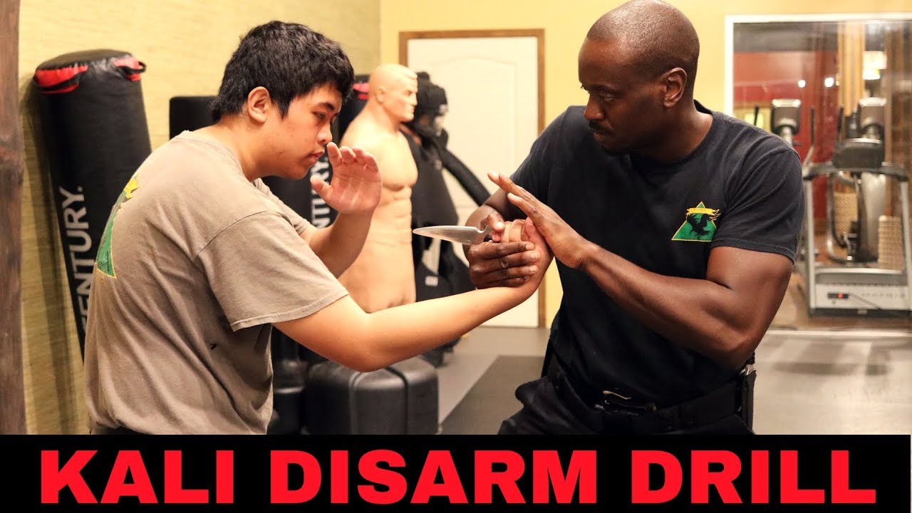 Kali Knife Disarm Drills