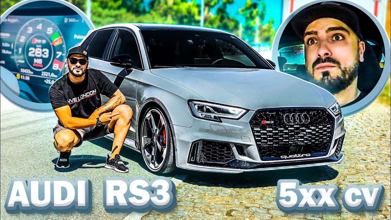 AUDI RS3 com QUASE 600 CV !!!