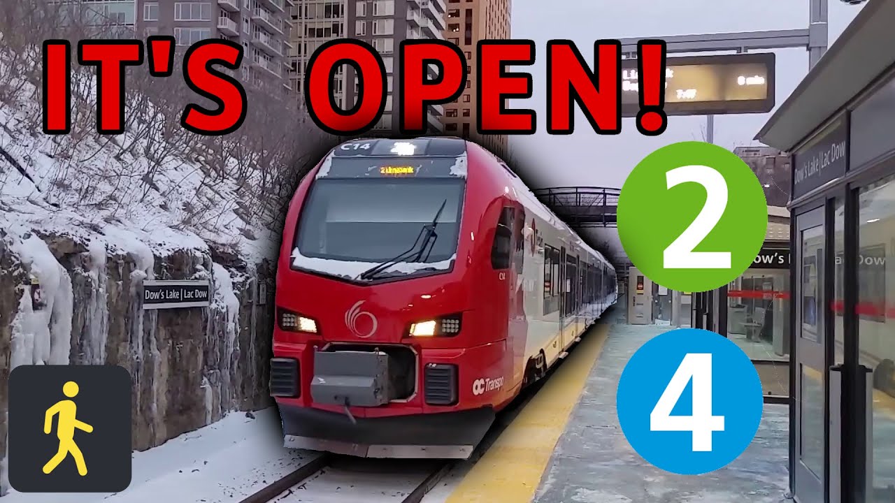 O-Train Lines 2 and 4 are OPEN!