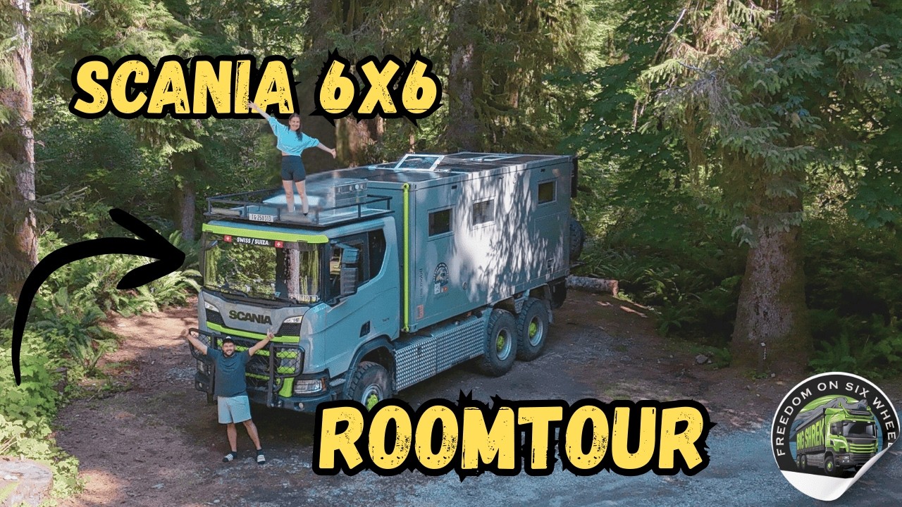 Scania R500 XT 6x6 Roomtour I Aussenansicht unseres Expeditionsmobils I Folge 18