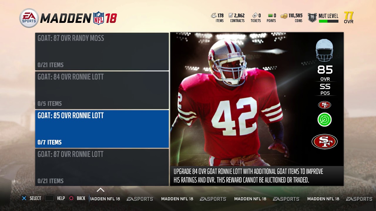NEW BABY GOAT SET UPGRADES GOAT PLAYERS WITH NEW CHEMISTRIES! - Madden 18 Ultimate Team