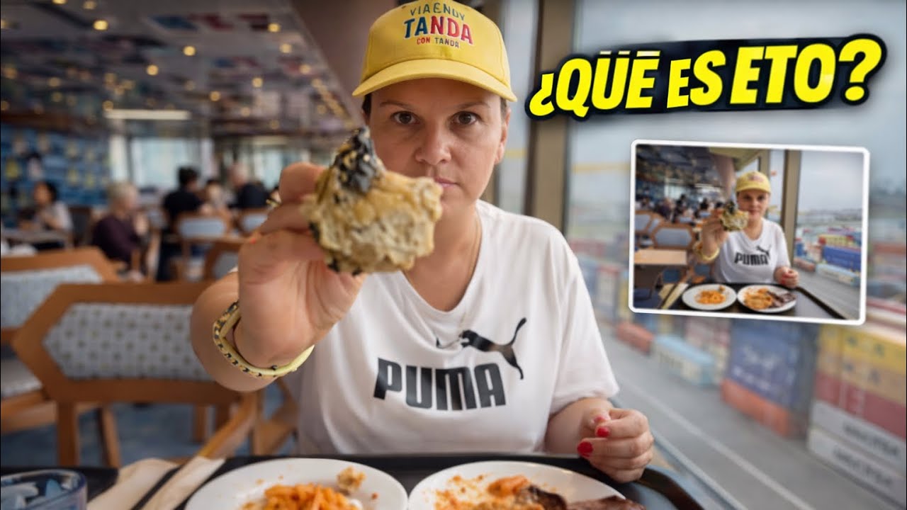 Así comerás en el Buffet del Crucero Costa Deliziosa por las Islas Griegas