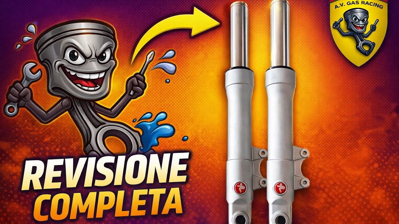 Come Revisionare le Forcelle Pt1-Elaborazione Phantom F12 Ep.3