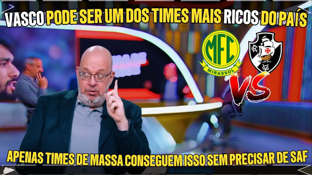 🔥VASCO PODE SE TORNAR UM DOS TIMES MAIS RICOS DO PAÍS, DIZ VITOR BIRNER