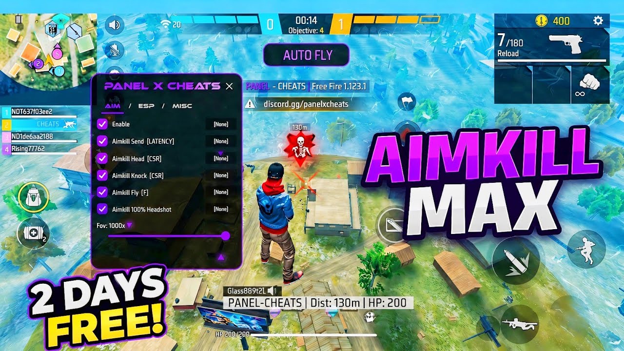 FREE FIRE PC 💻 PANEL OB53 FREE AIM KILL 🎯 + BRUTAL HACK | 100% ANTIBAN SAFE NO OFFLINE BLACKLIST 😍