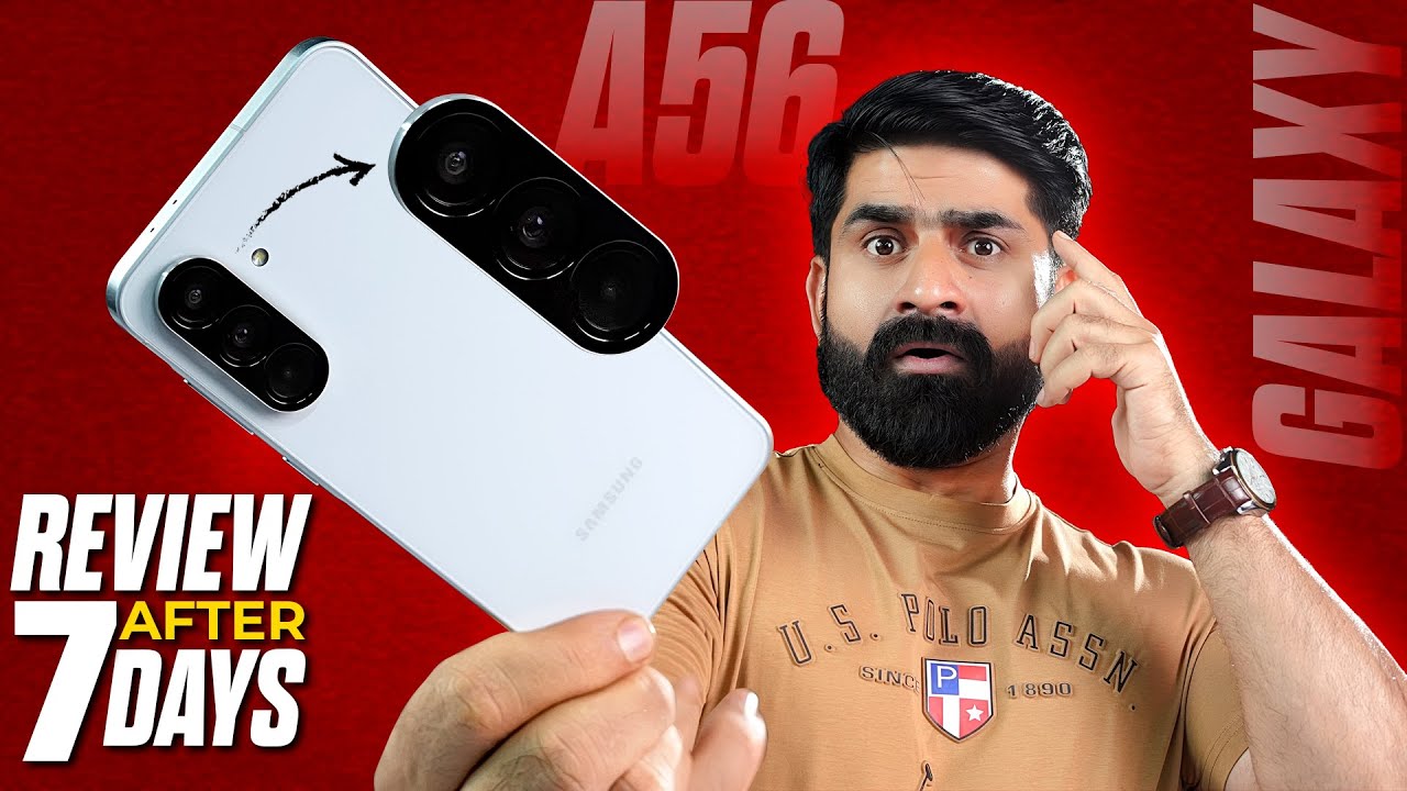 Samsung Galaxy A56 Review After 7 Days ! My initial Thoughts🤔