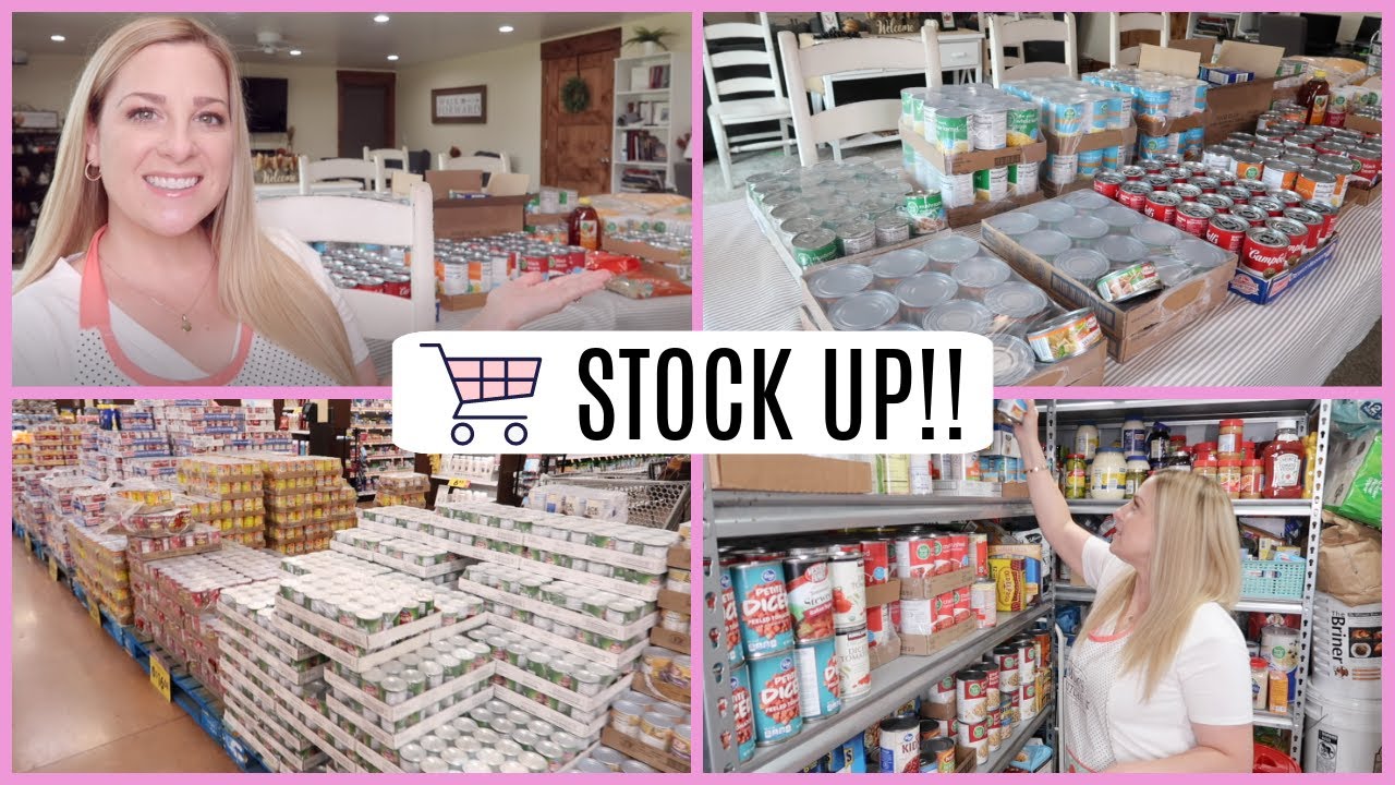 FOOD STORAGE PLAN / HUGE CASE LOT SALE/ STOCK UP!!