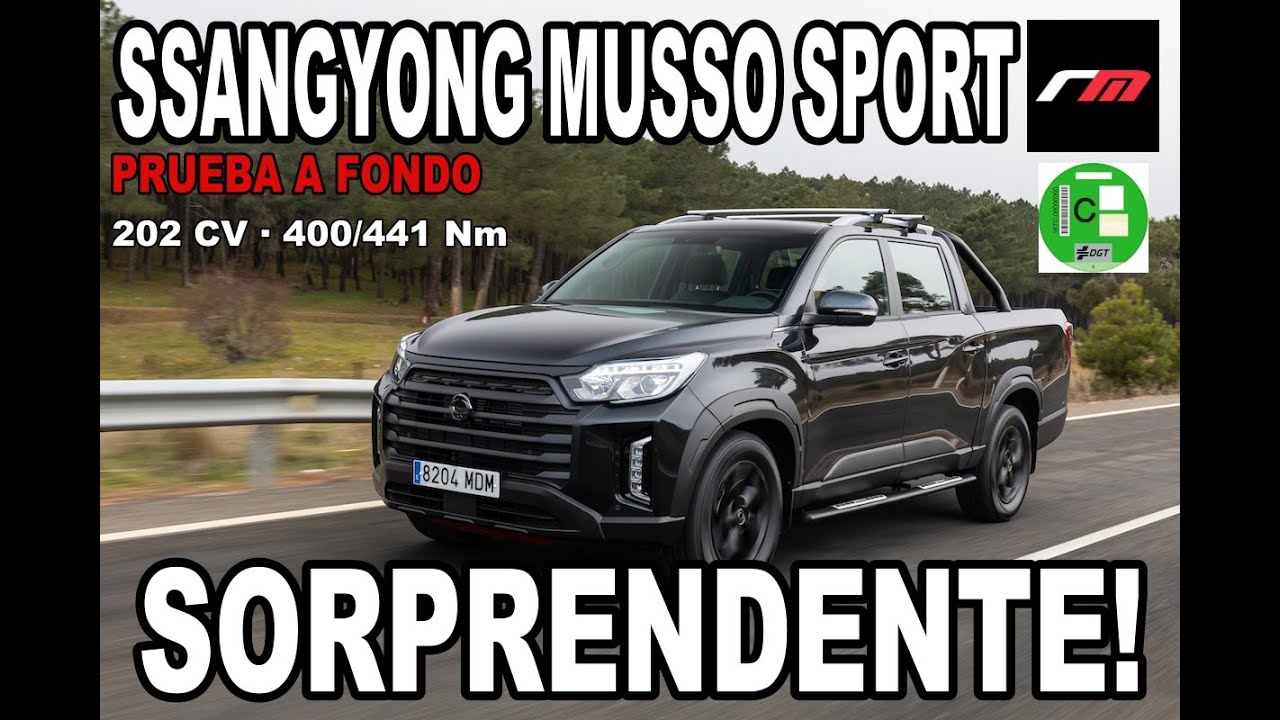 SSANGYONG MUSSO SPORT | PICKUP ICE DIESEL | Prueba a fondo | revistadelmotor.es