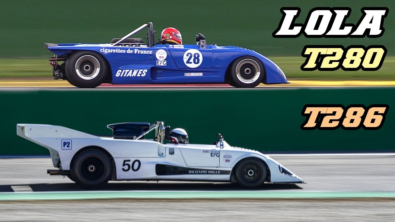 Lola T280 + T286 with Cosworth DFV V8