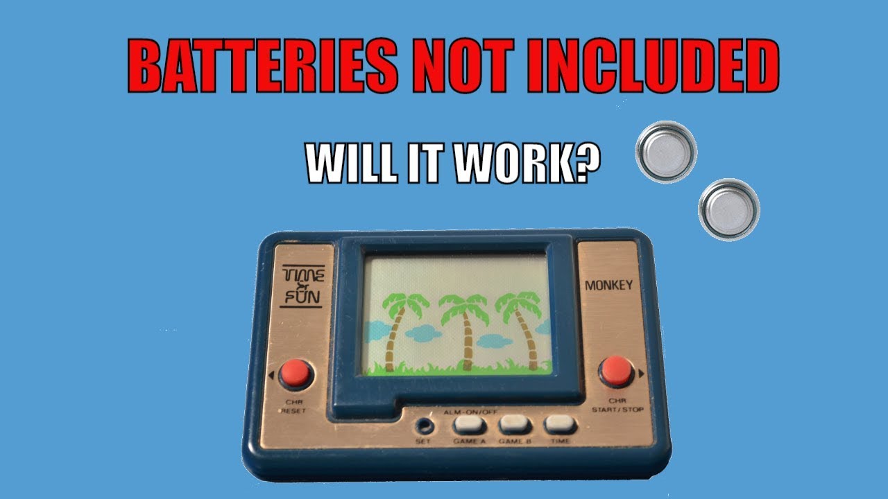REPAIRING AN 80'S TIME FUN HANDHELD LCD GAME (MONKEY)