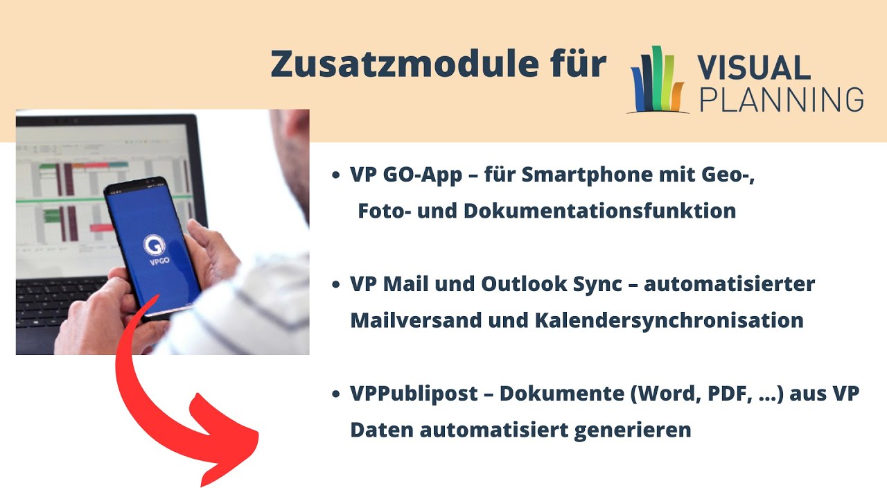 Zusatzmodule für die digitale Ressourcenplanung mit Visual Planning®