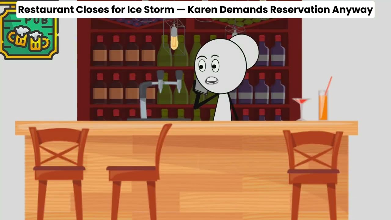 Restaurant Closes for Ice Storm — Karen Demands Reservation Anyway