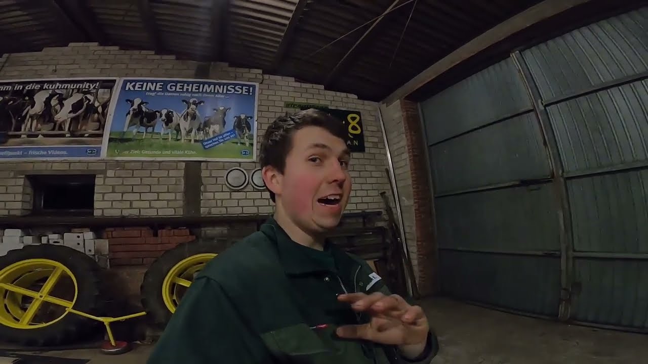 Reifendruckregler Anbau am 7710/ Nachlaufwalze für Markus Fräse bauen im #Vlog15