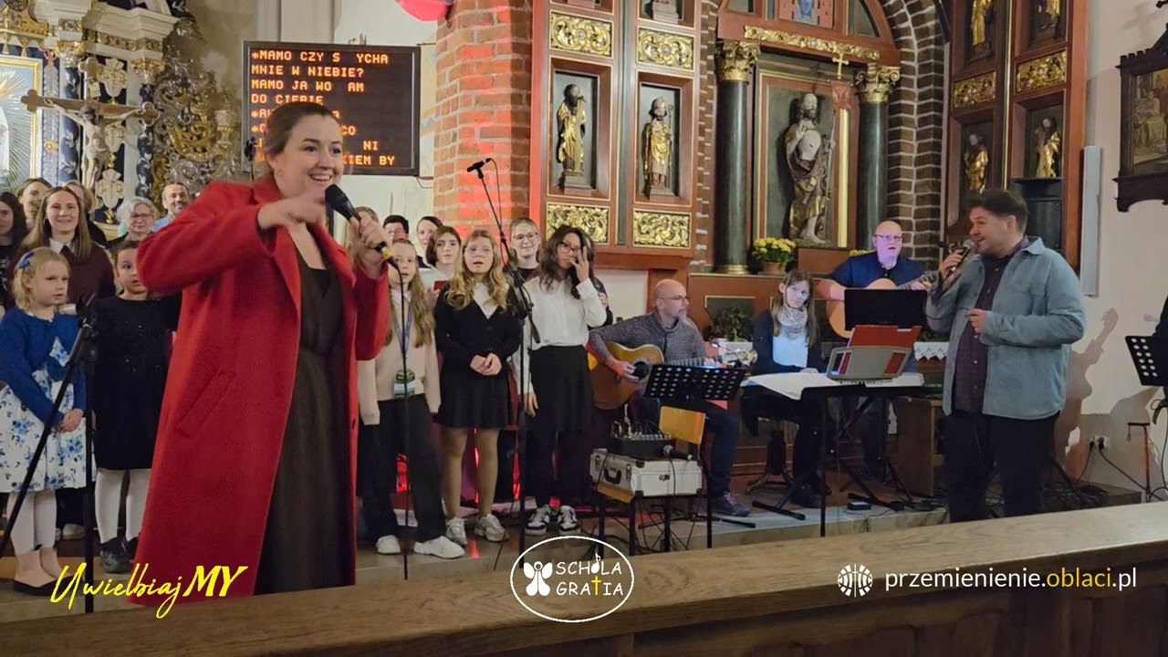 Mamo czy słychać mnie w niebie - UwielbiajMY i Schola GRATIA Iława - Warsztaty Muzyczne 2025 - Live