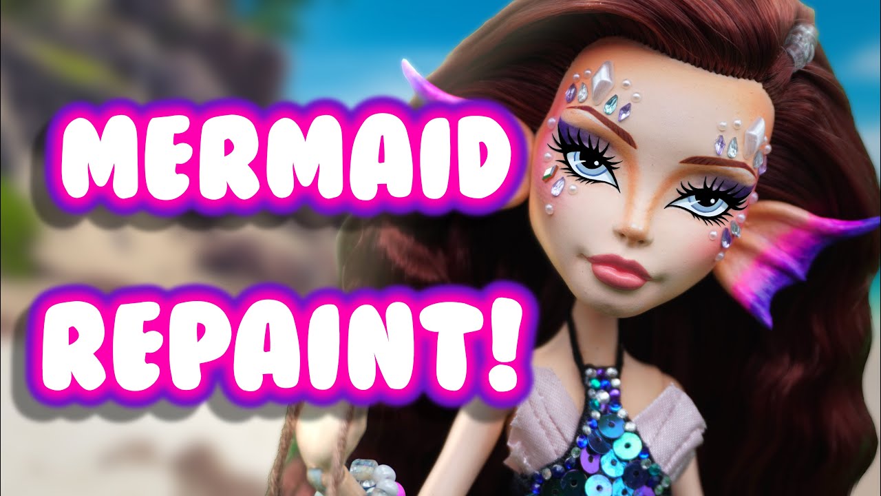 Making A Glam Mermaid Doll! Jade X