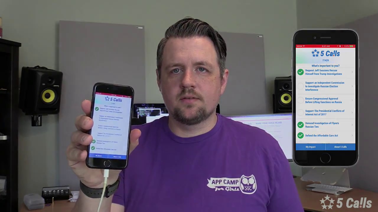 How-to Call Your Representative with 5calls.org