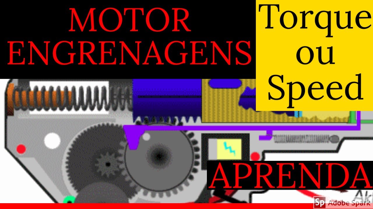 Motor e engrenagens Torque vs Speed airsoft (2020)(4k)