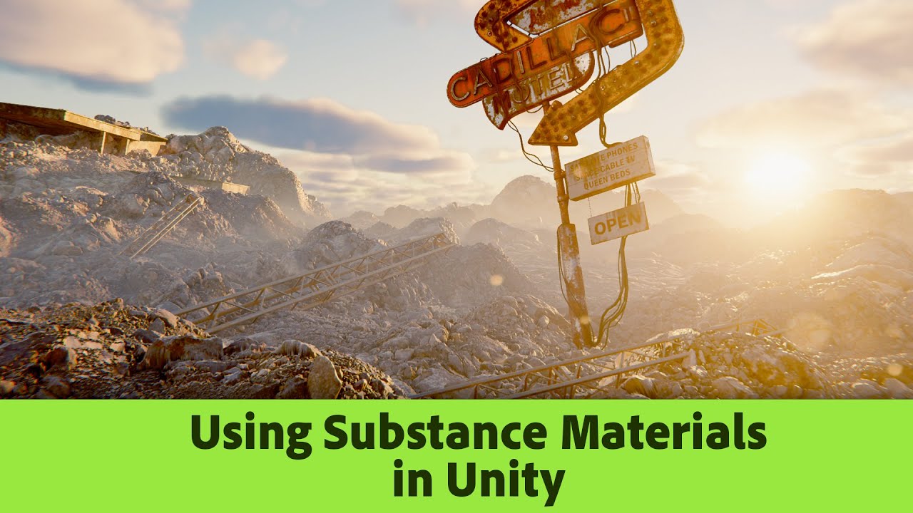 Using Substance Materials in Unity | Adobe Substance 3D