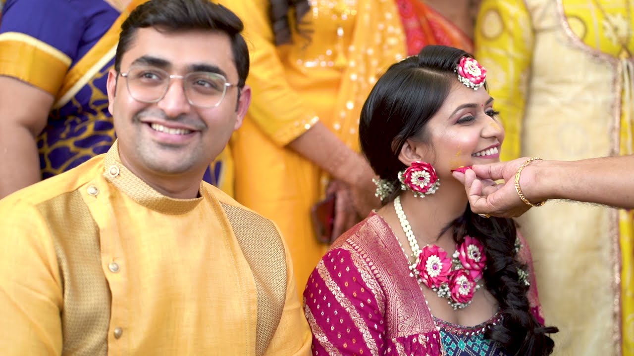 Haldi Ceremony - Nimesh & Hiral - #BetterTogether