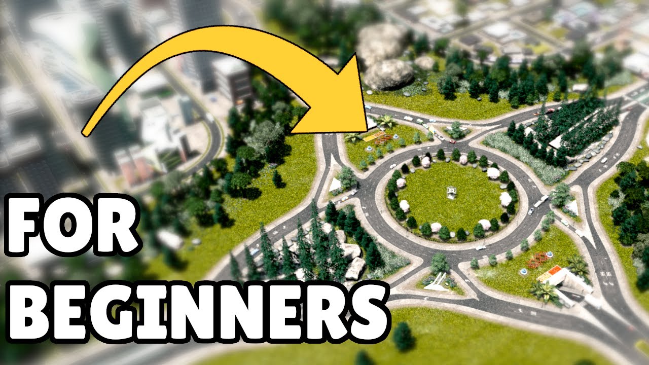 Simple & Easy VANILLA Interchange for your Cities: Skylines Entrance