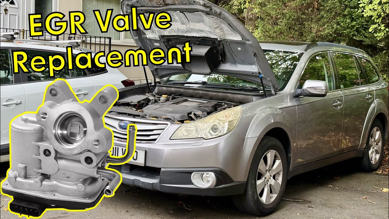 Замена клапана EGR на Subaru Outback Diesel / Снятие и очистка клапана EGR на Subaru Boxer Diesel