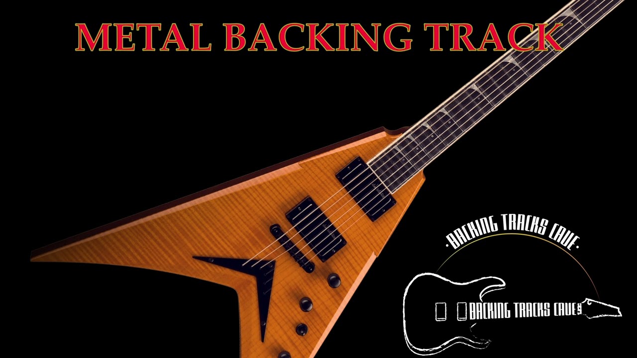 Megadeth Style Metal Backing Track [ D harmonic minor ]