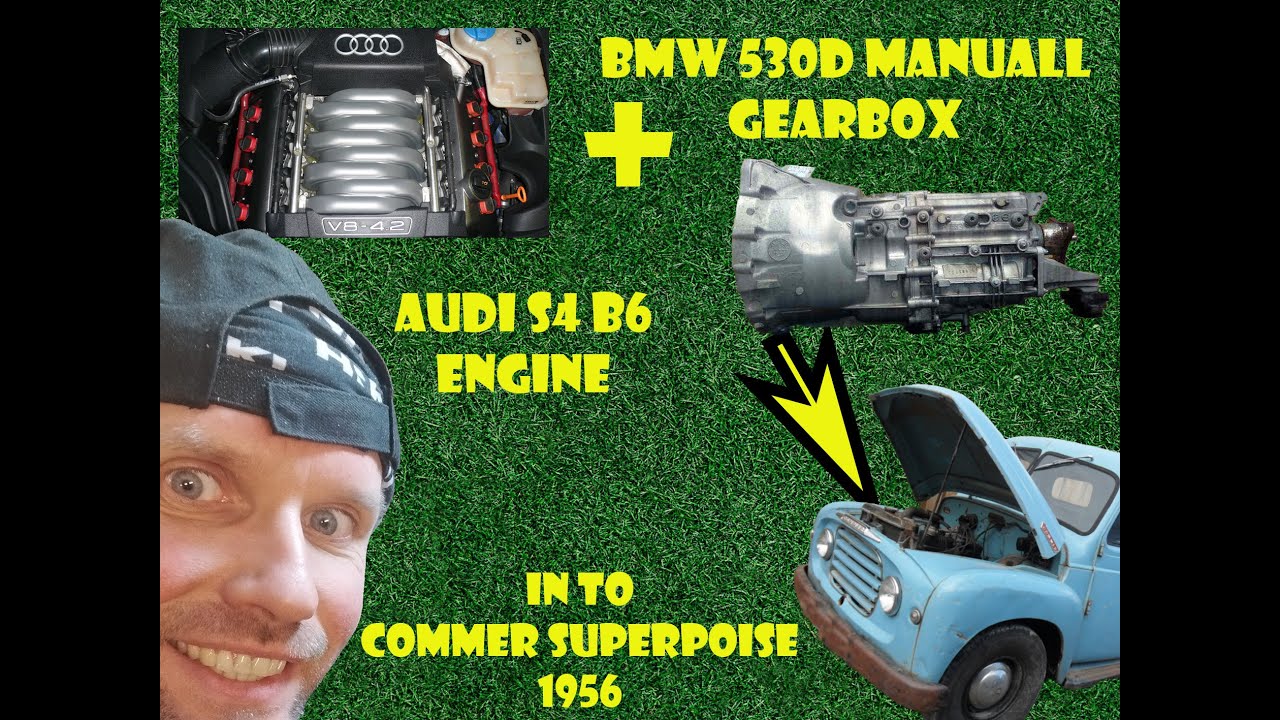 Audi S4 B6 Gearbox removal from v8 engine