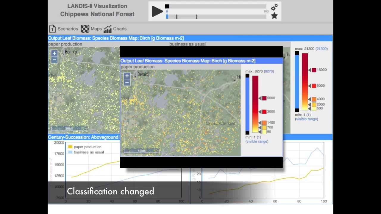LANDIS-II Visualization Tool