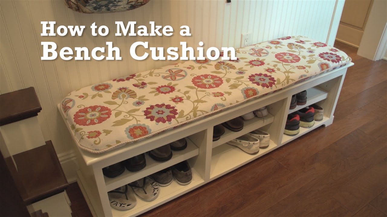 How to Make a Bench Cushion