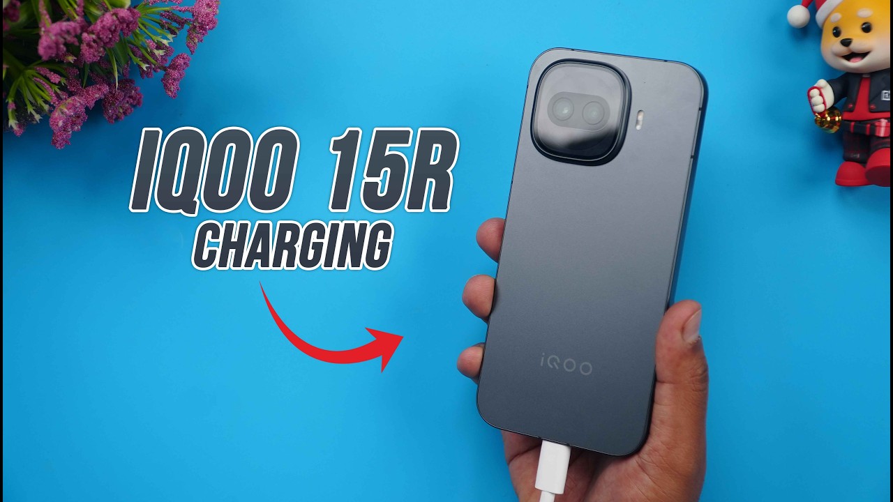 Тест зарядки iQOO 15R 🔋 Быстрое зарядное устройство 100 Вт ⚡️