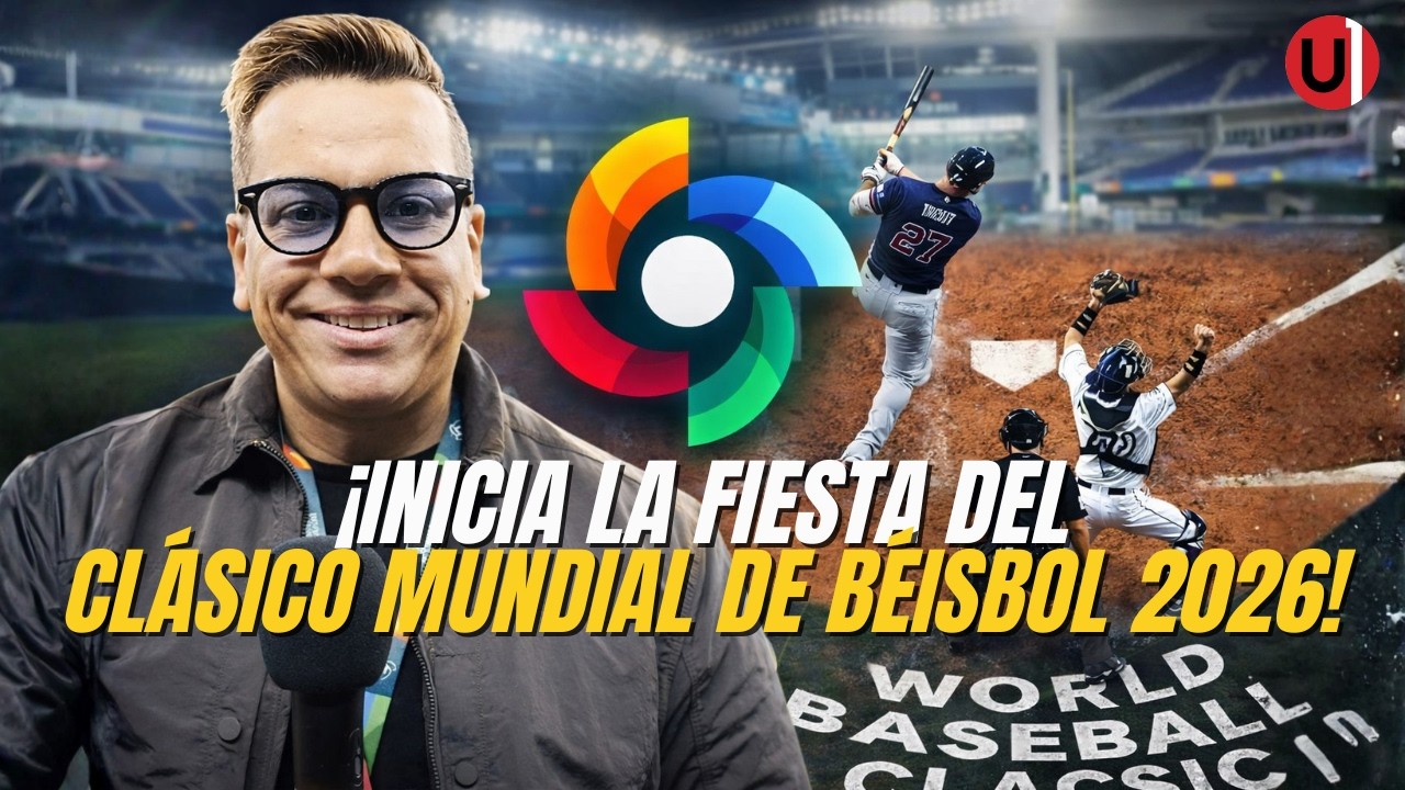 ¡EN DIRECTO desde Miami para el Clásico Mundial de Béisbol 2026! ⚾️🏆