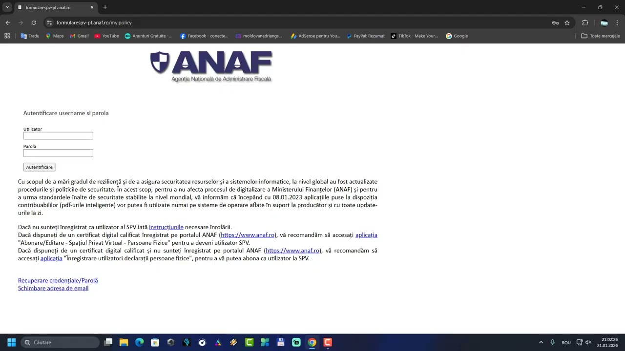 Depunere declarație unică 212 pentru persoane care au venit din youtube.( Zeciuiala). 