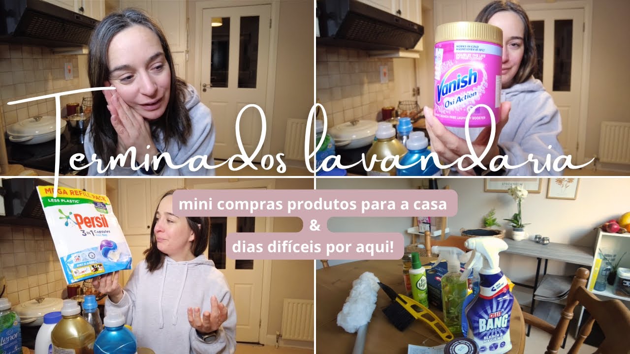 Há dias assim… Haul de Produtos para a Casa, Finalmente encontrei! 🙏 Terminados de Lavandaria