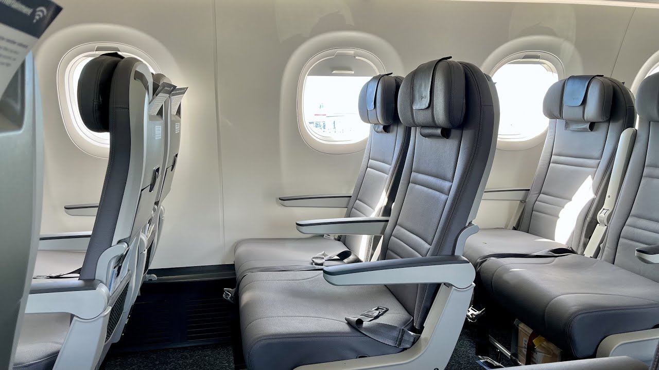 Дебютный Embraer E195-E2 авиакомпании Porter | Торонто — Ванкувер | Полный обзор PorterStretch