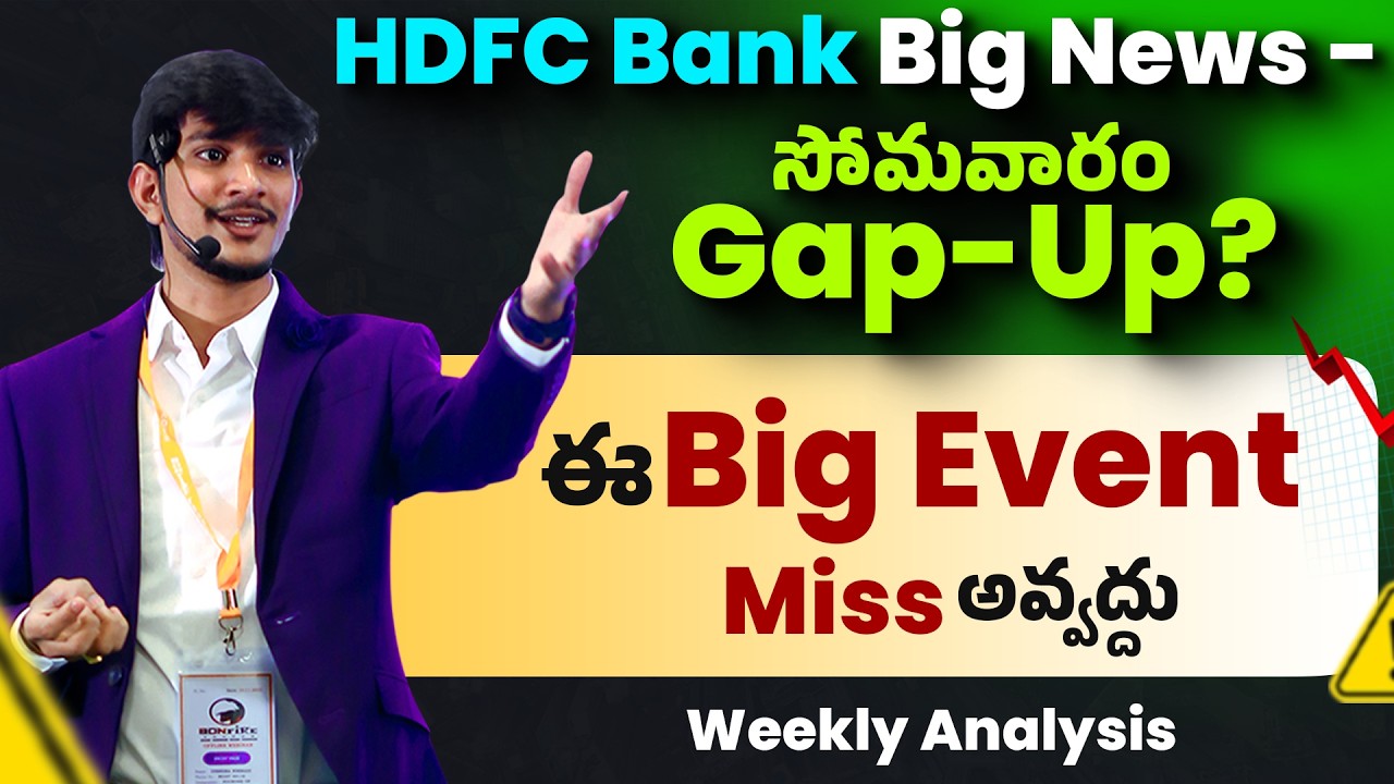 HDFC Bank New CEO, War Updates & Weekly Market Outlook | Gold, Silver & Key Events |
