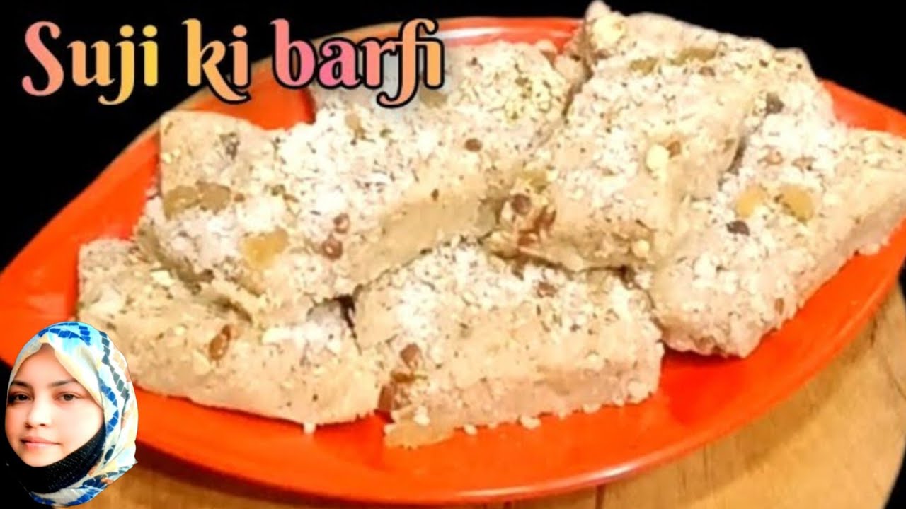 शब-ए-बारात स्पेशल सूजी की बर्फी की रेसिपी l how to make suji ki katli in hindi😋l 
