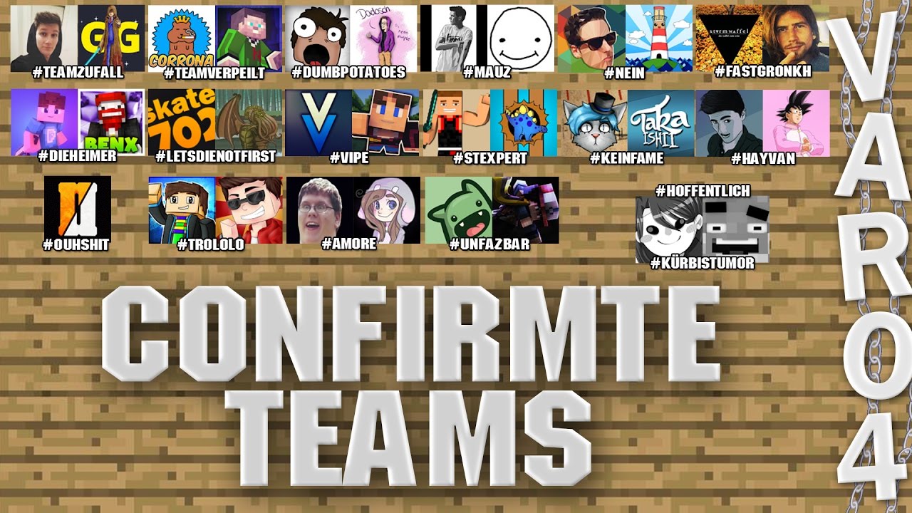 LETZTE! VARO 4 News: Alle bisher confirmten Teams + Rewi & Nebelniek + Gomme & Fr3akzLP