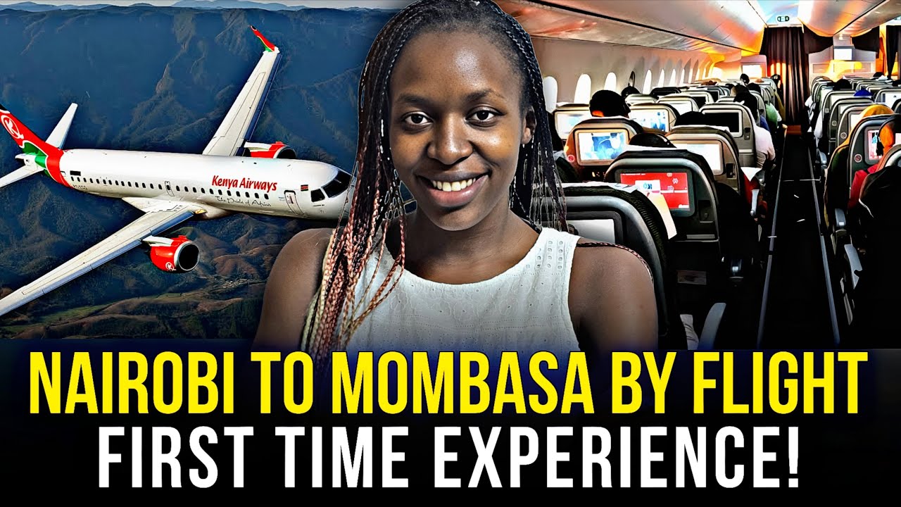 First Time Flying From Nairobi to Mombasa... And I Saved MONEY Compared to Driving!