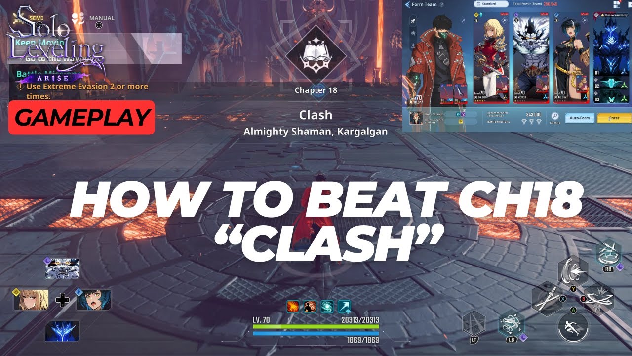 [Solo Leveling: Arise] Beat Chapter 18 