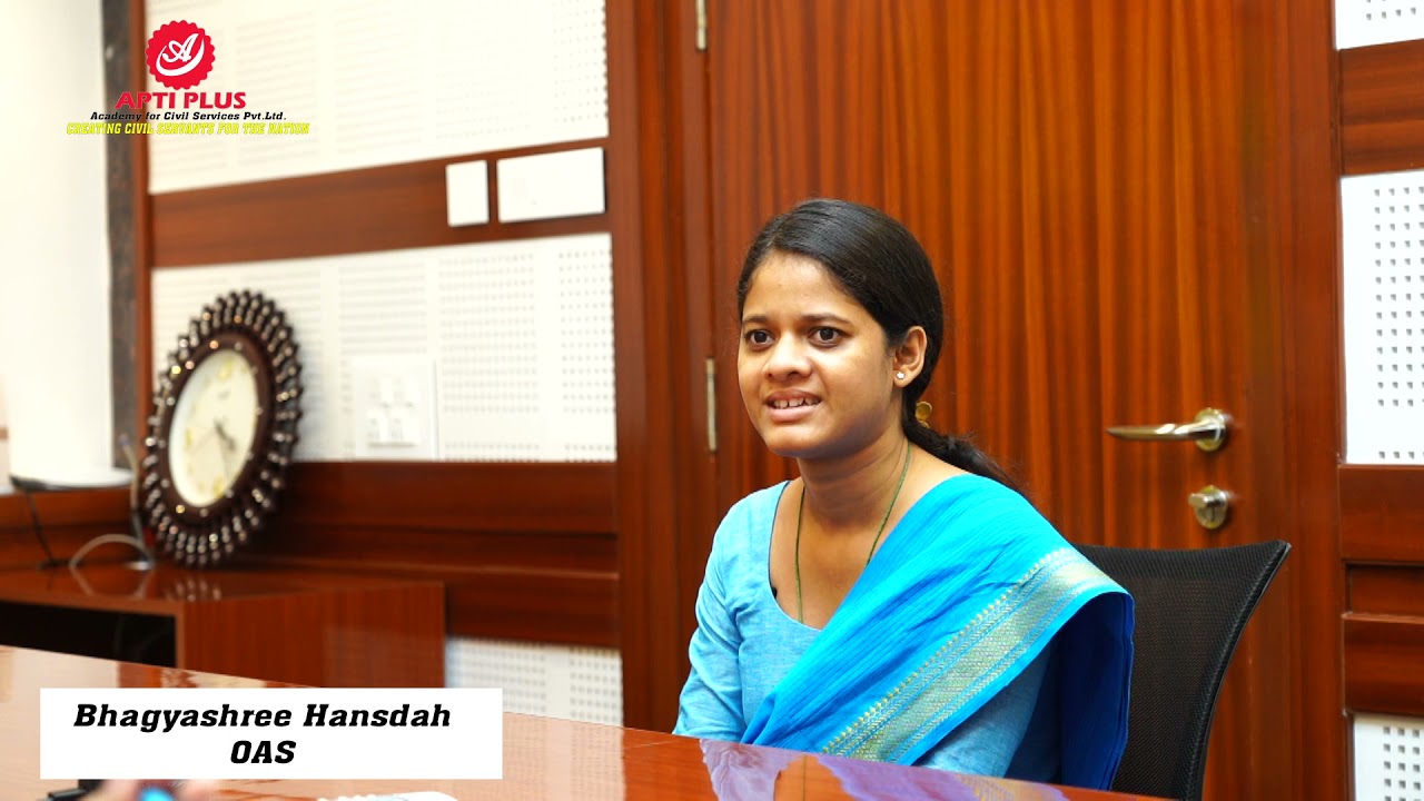 BHAGYASHREE HANSDAH - Rank 125- OAS 2019-Mock Interview-APTI PLUS