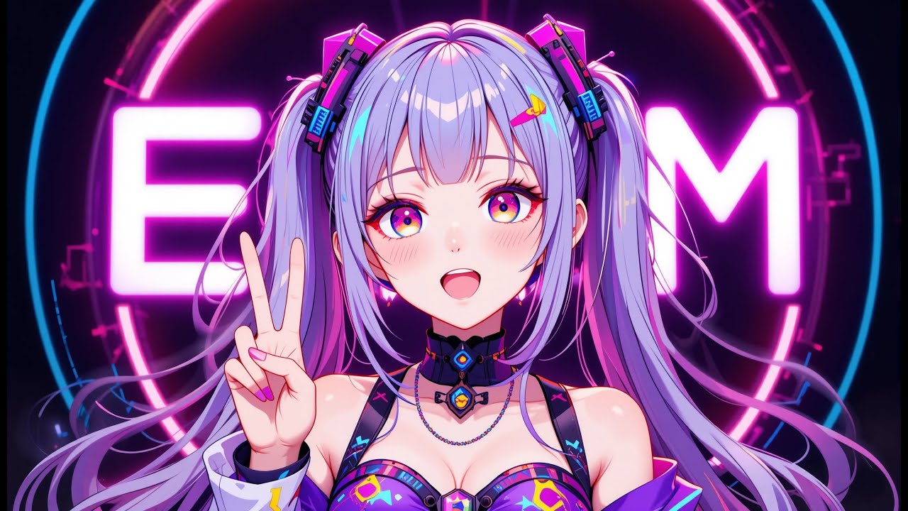 NEON AI / Futuristic EDM Mix 2025 🌌⚡