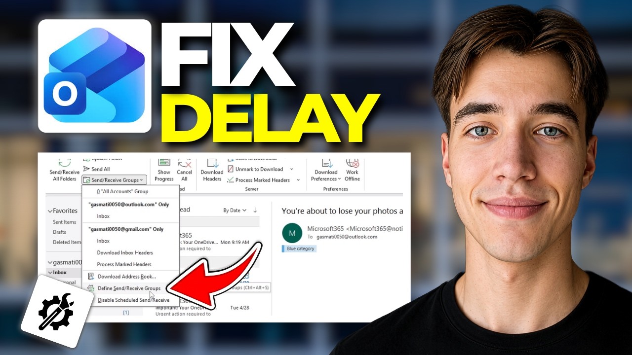 How To Fix Delay In Receiving Emails In Outlook (Tutorial 2026)